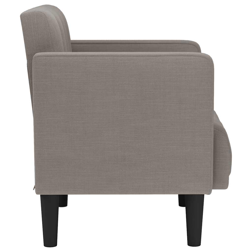 Fauteuil met armleuningen Taupe 53 cm Stof