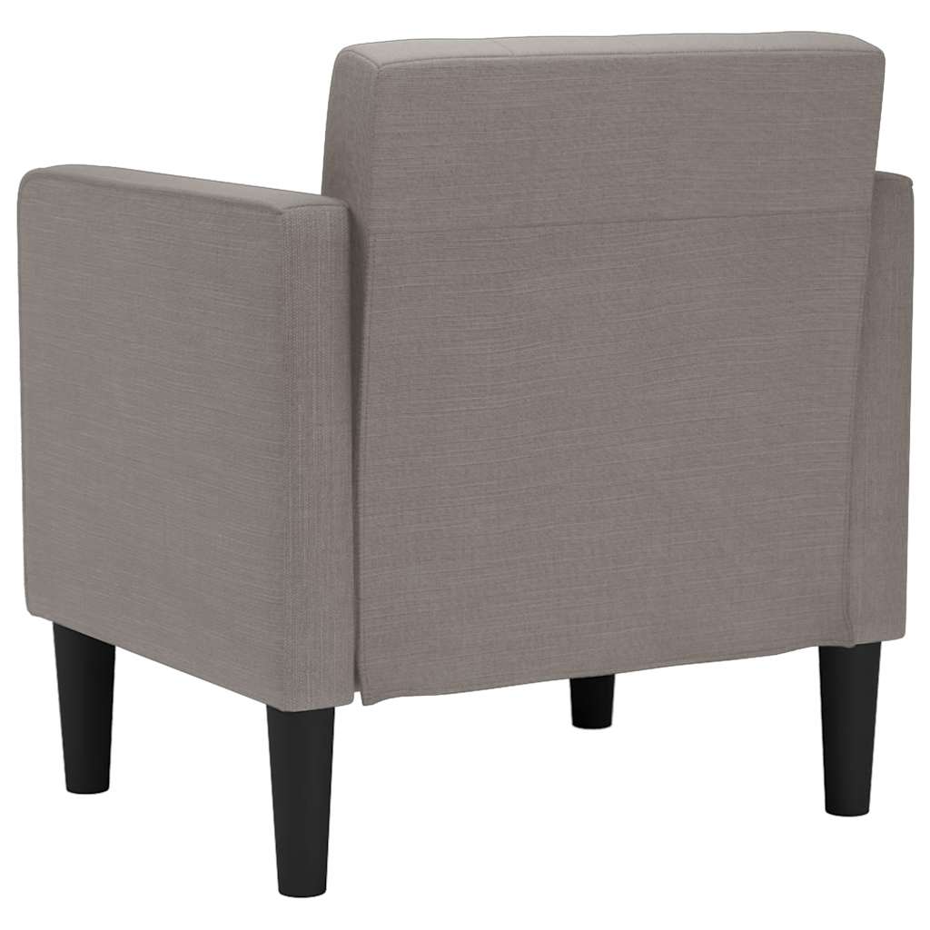 Fauteuil met armleuningen Taupe 53 cm Stof