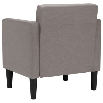Fauteuil met armleuningen Taupe 53 cm Stof