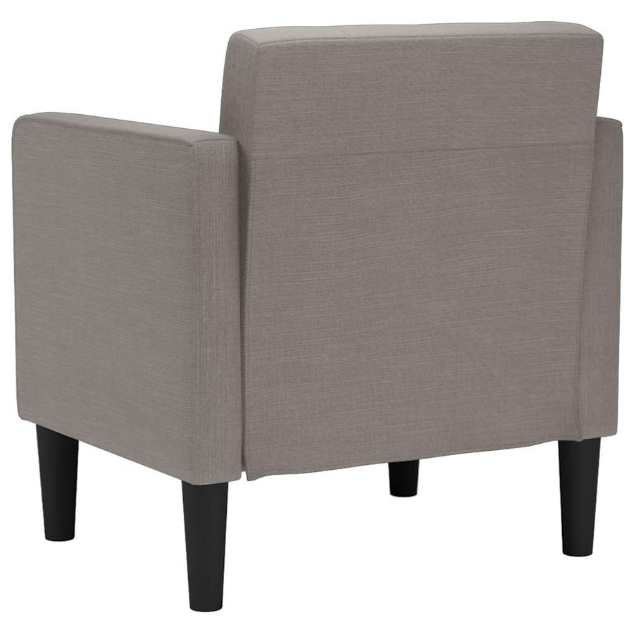 Fauteuil met armleuningen Taupe 53 cm Stof