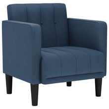 Fauteuil met armleuningen Blauw 53 cm Stof