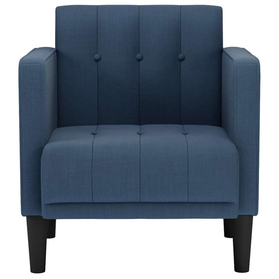Fauteuil met armleuningen Blauw 53 cm Stof