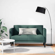 Loveseat bank 111 cm donkergroen stof