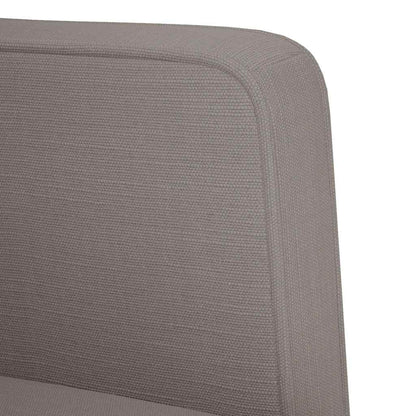 Loveseat Bank Taupe 111 cm Stof