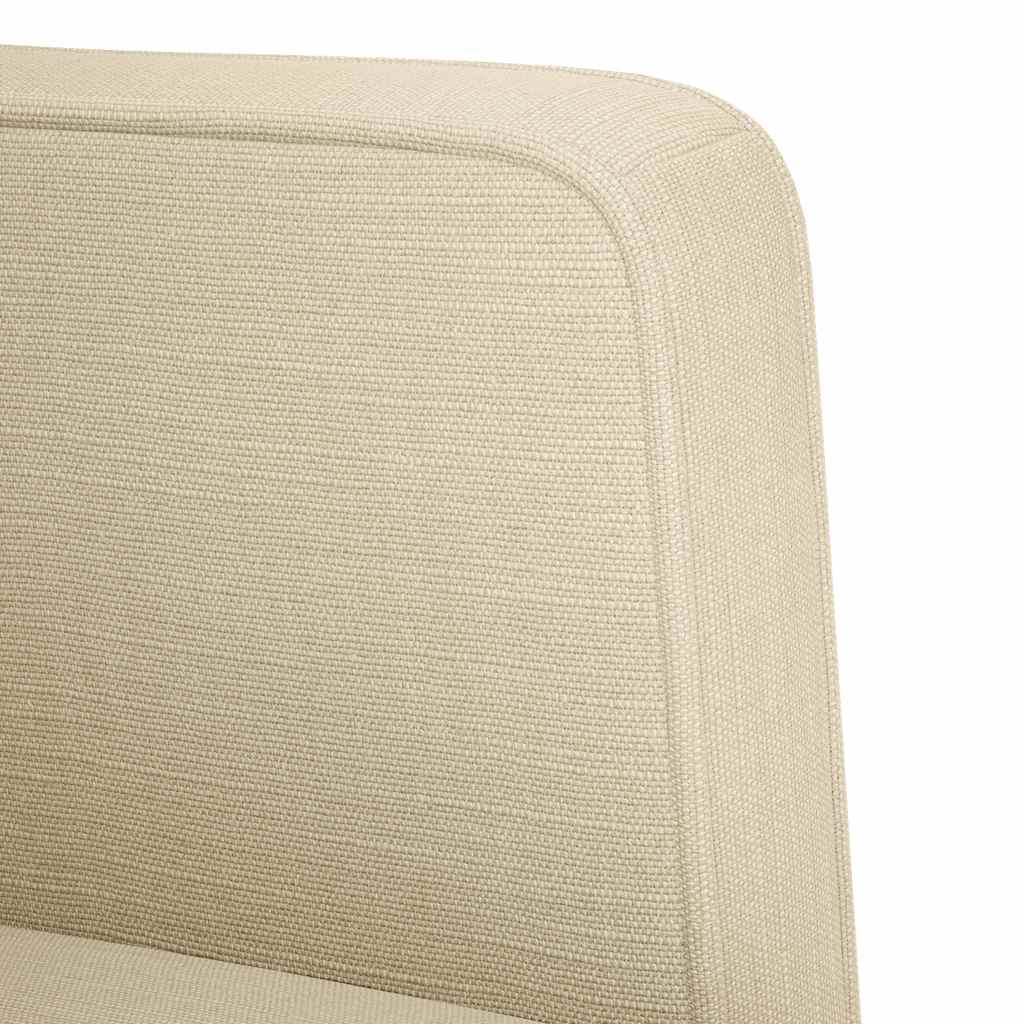 Loveseat Bank Crème 111 cm Stof
