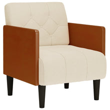 Fauteuil met armleuningen 55 cm Linnen