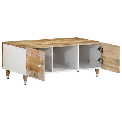 Salontafel 100x54x40 cm massief mangohout