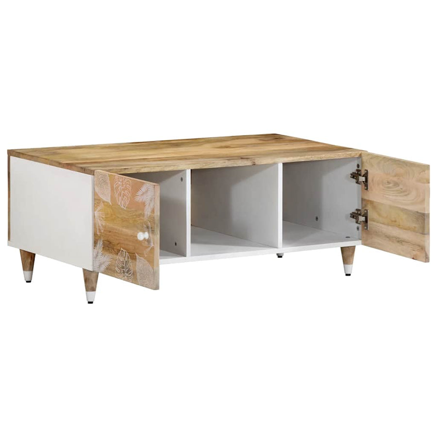 Salontafel 100x54x40 cm massief mangohout