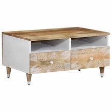 Salontafel 80x54x40 cm massief mangohout