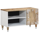 TV cabinet 80x31.5x46 cm solid mango wood