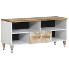 TV cabinet 100x33.5x46 cm solid mango wood