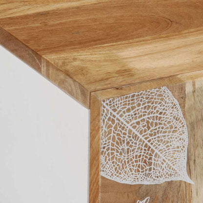 Wastafelkast 62x33x58 cm massief mangohout