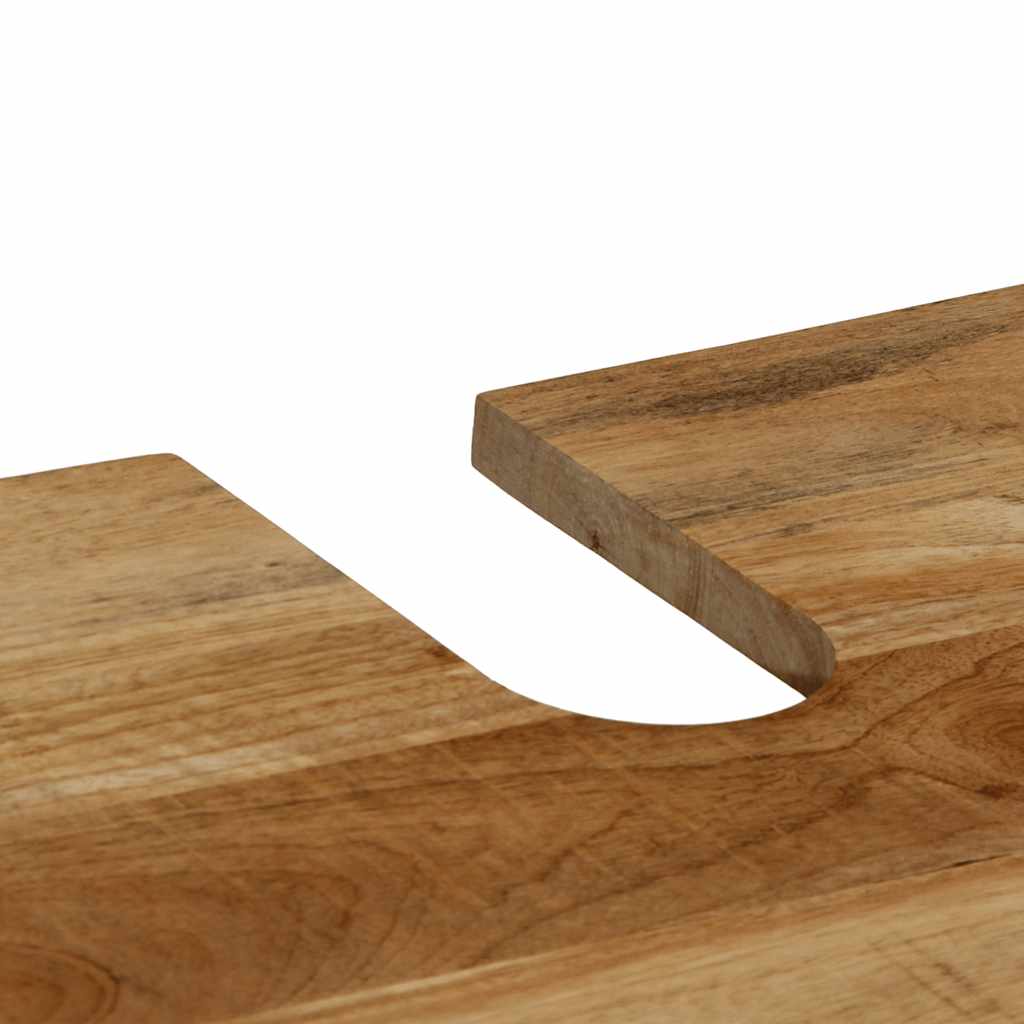 Wastafelkast 62x33x58 cm massief mangohout