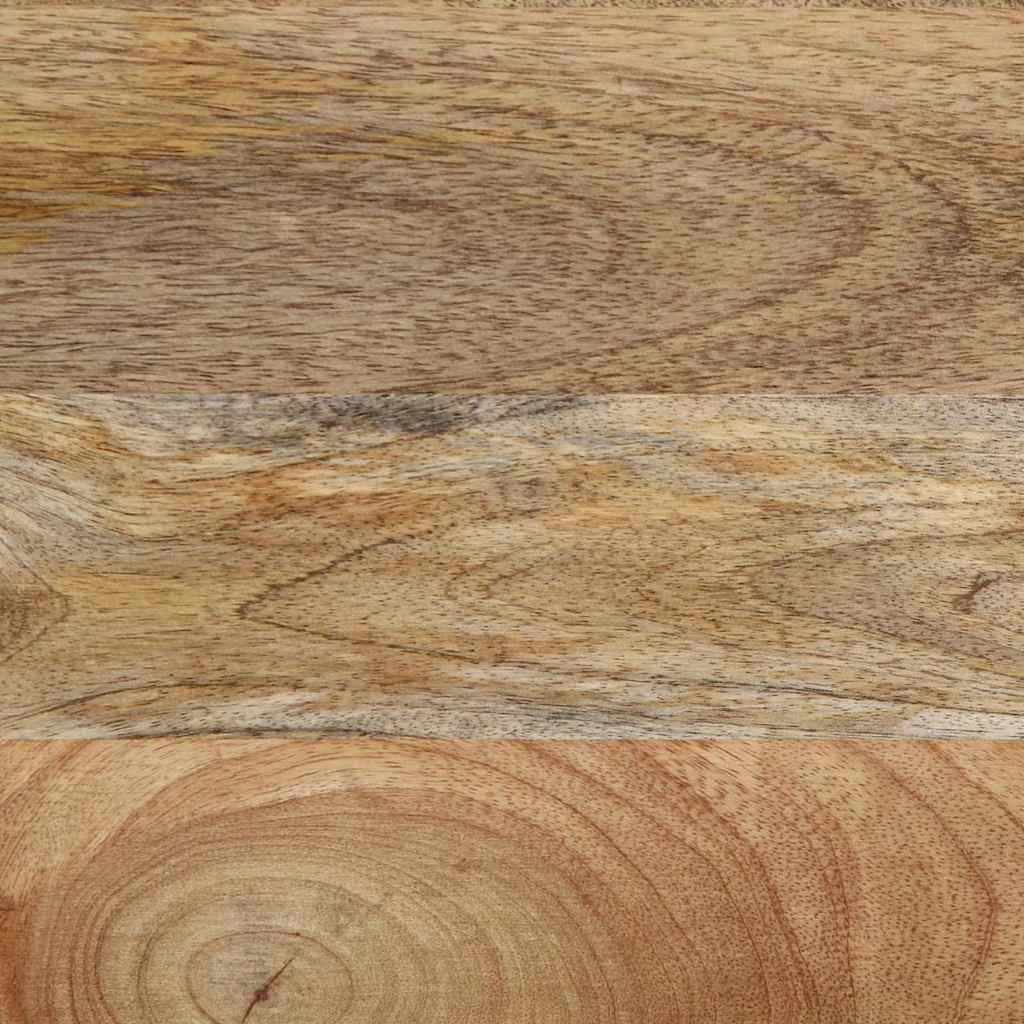 Badkamerwandkast 38x33,5x48 cm massief mangohout