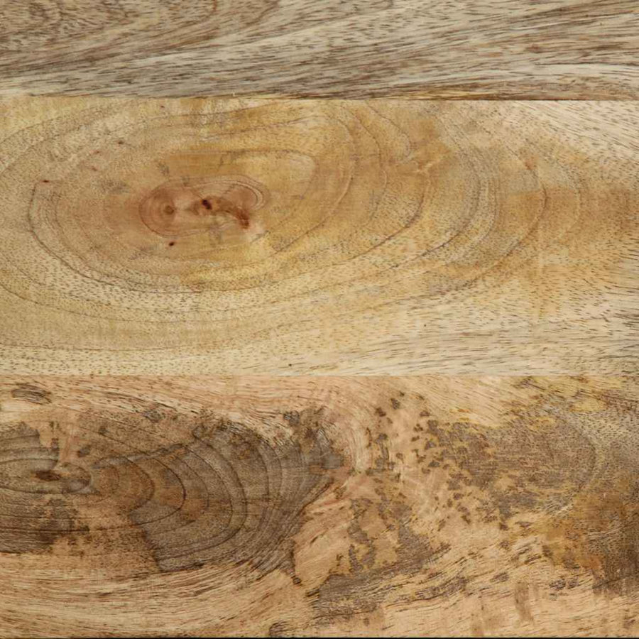 Badkamerkast 38x33,5x160 cm massief mangohout