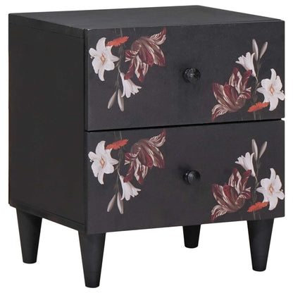 Nachtkastje met lade Bruin 40 x 33,5 x 46 cm Massief Mango Hout