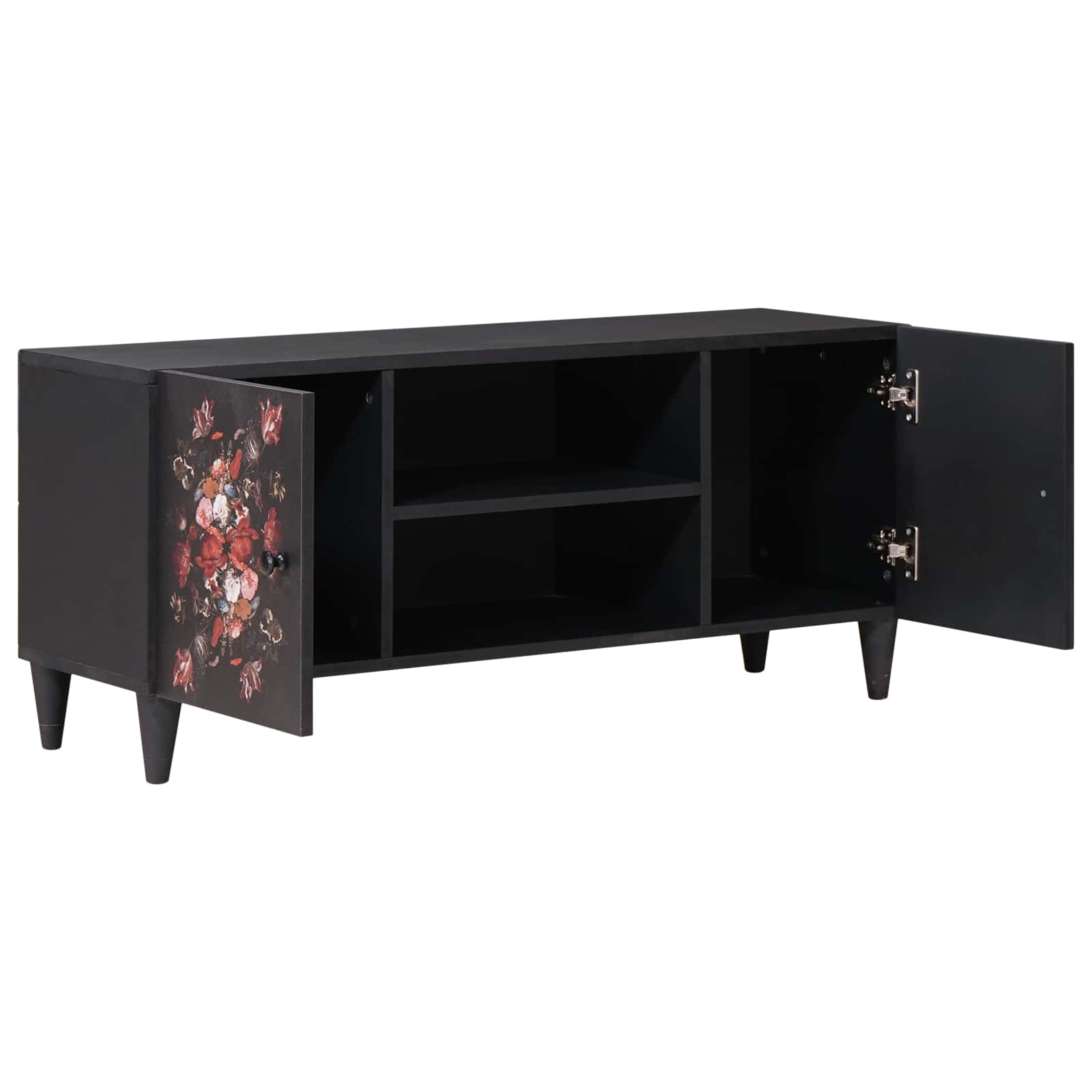 Opslagkasten Multikleur 105 x 33,5 x 46 cm Massief Mango Hout