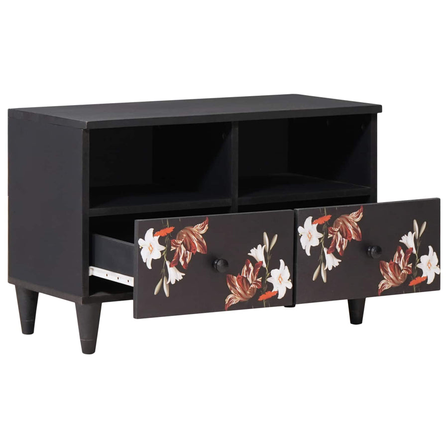Opslagkasten Multikleur 70 x 33,5 x 46 cm Massief Mango Hout