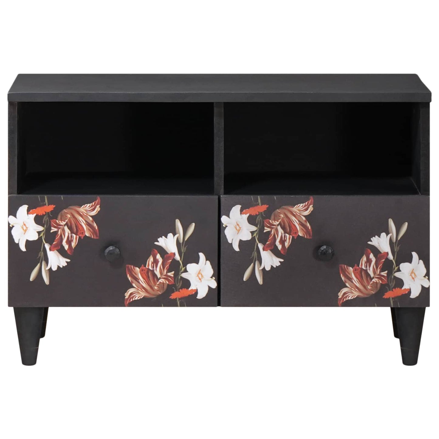 Opslagkasten Multikleur 70 x 33,5 x 46 cm Massief Mango Hout