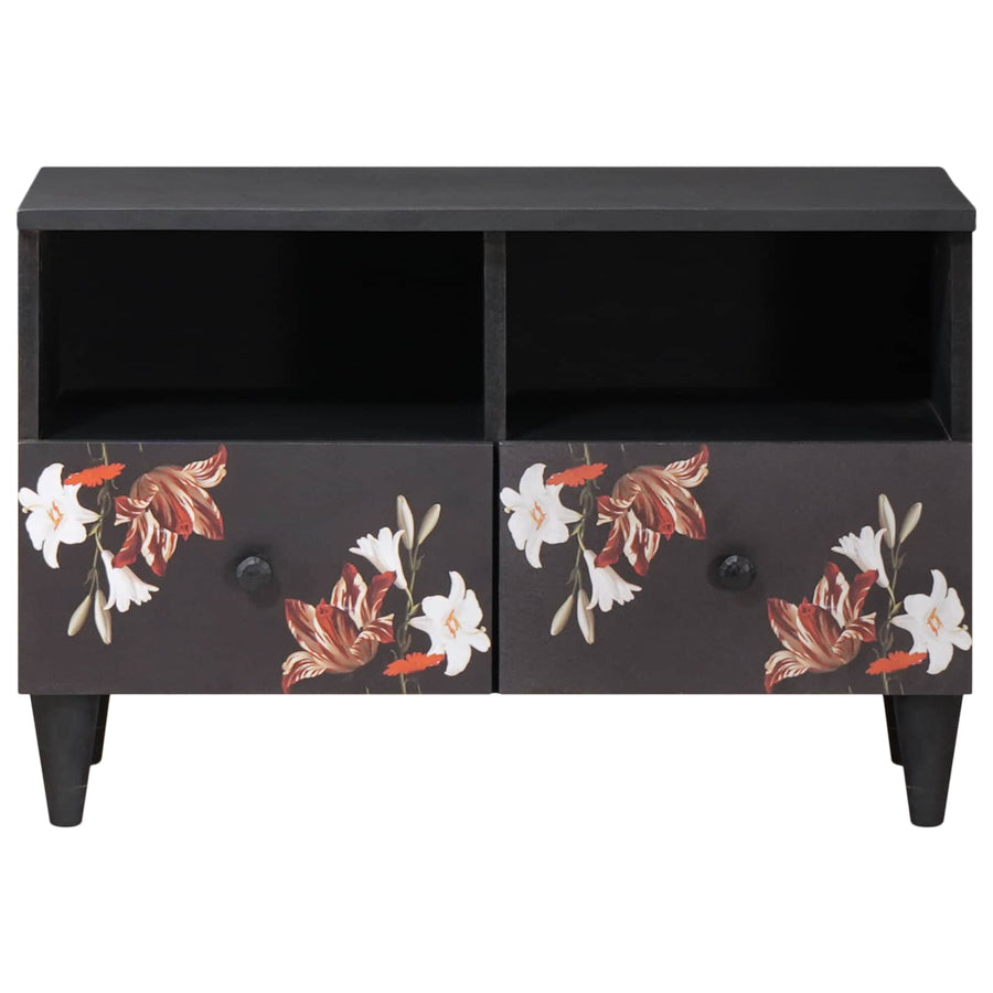 Opslagkasten Multikleur 70 x 33,5 x 46 cm Massief Mango Hout
