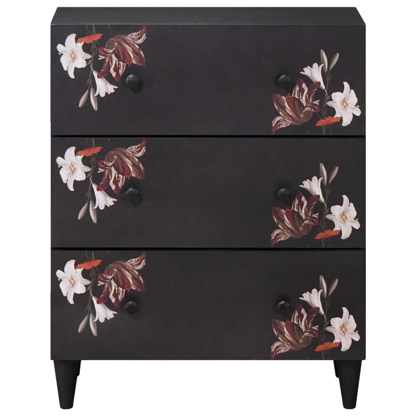 Opslagkasten Multikleur 60 x 33,5 x 75 cm Massief Mango Hout