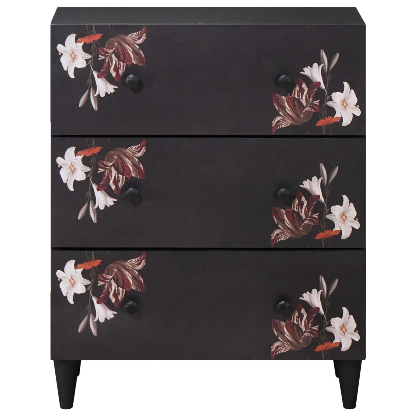 Opslagkasten Multikleur 60 x 33,5 x 75 cm Massief Mango Hout