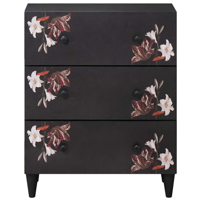 Opslagkasten Multikleur 60 x 33,5 x 75 cm Massief Mango Hout