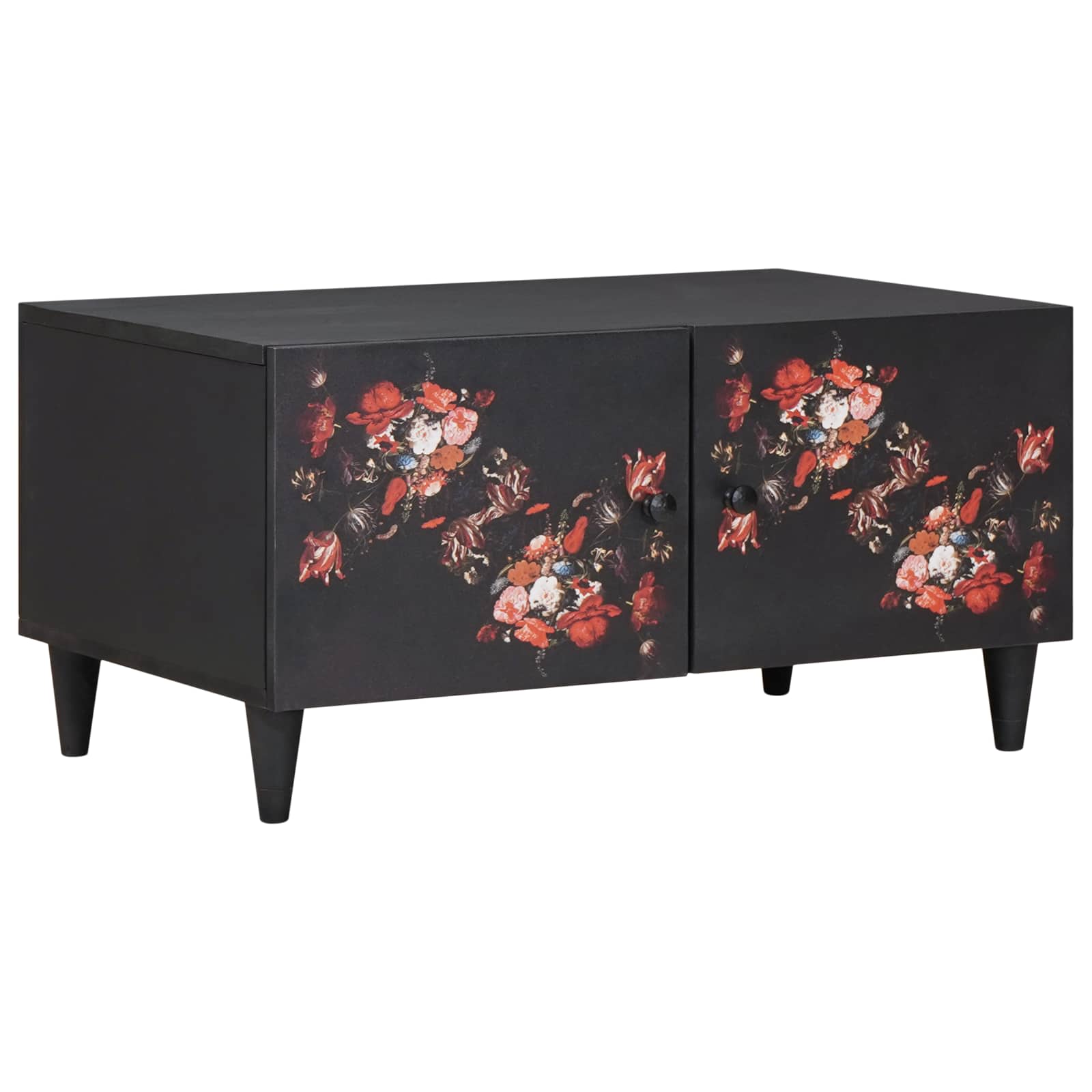 Salontafel Multikleur 80 x 50 x 40 cm Massief Mango Hout