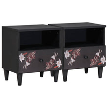 Nachtkastje 2 pcs Bruin 40 x 33 x 46 cm Massief Mango Hout