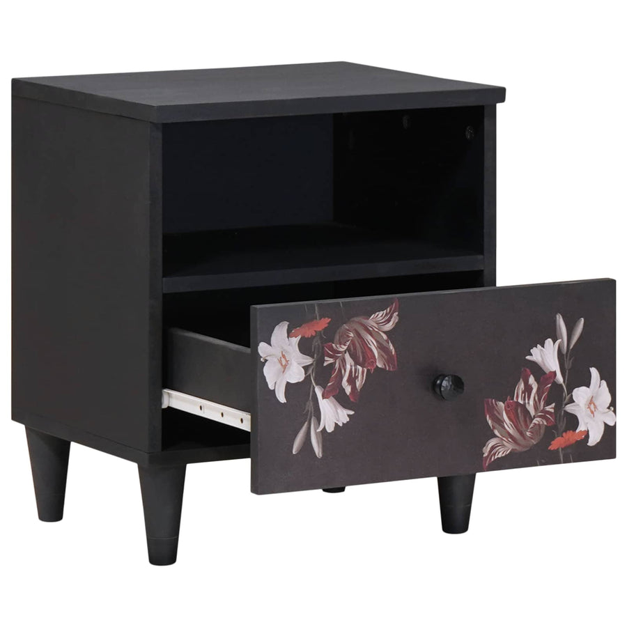 Nachtkastje 2 pcs Bruin 40 x 33 x 46 cm Massief Mango Hout