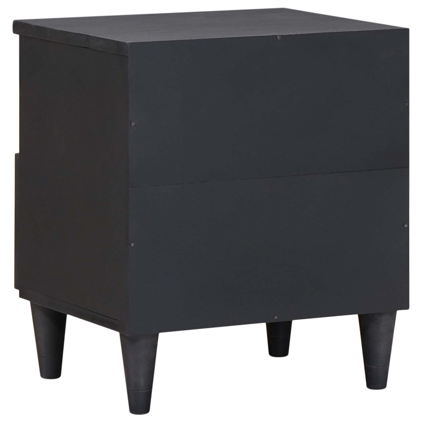 Nachtkastje 2 pcs Bruin 40 x 33 x 46 cm Massief Mango Hout