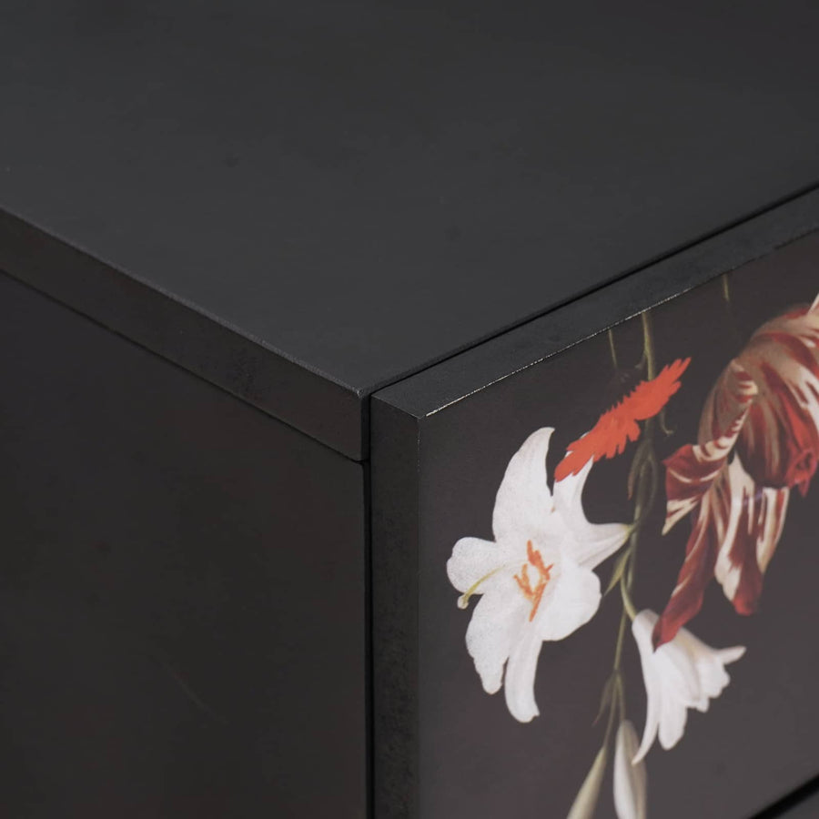 Nachtkastje Multikleur 50 x 33 x 60 cm Massief Mango Hout