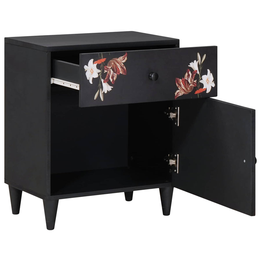Nachtkastje Multikleur 50 x 33 x 60 cm Massief Mango Hout