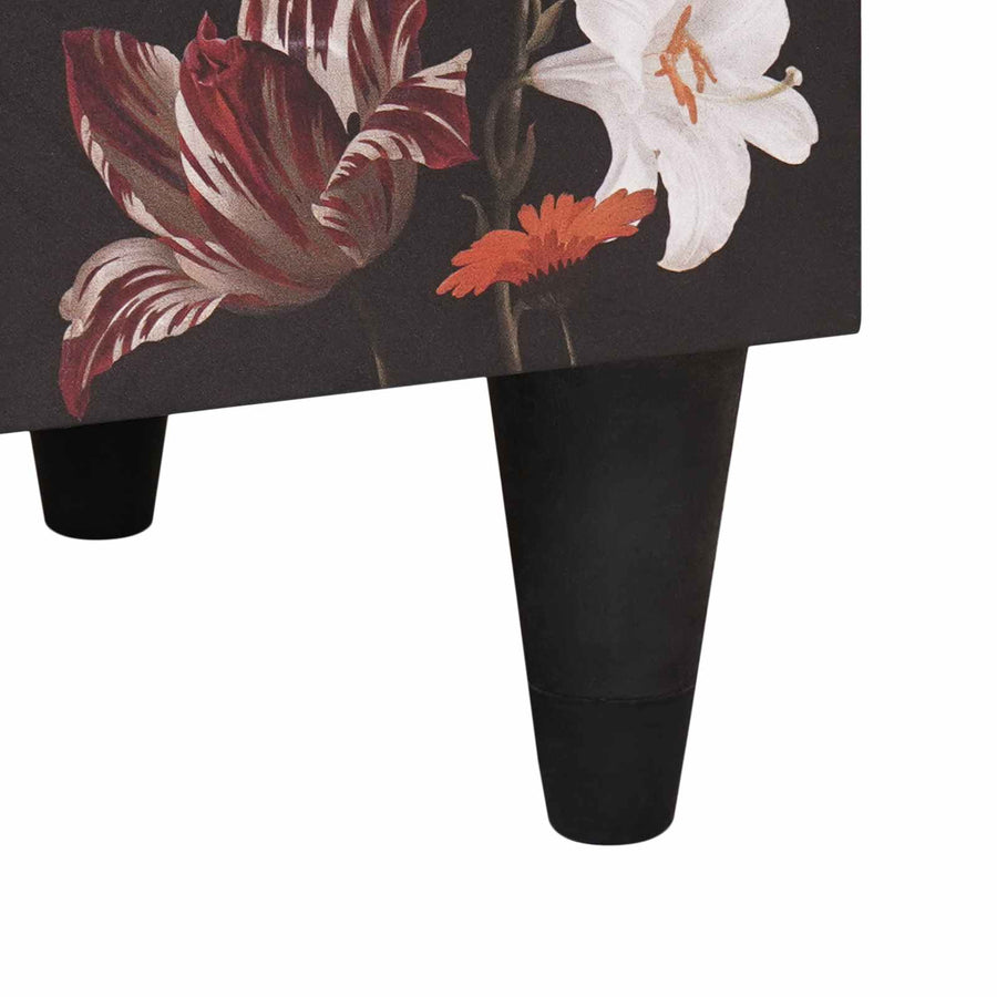 Nachtkastje Multikleur 50 x 33 x 60 cm Massief Mango Hout