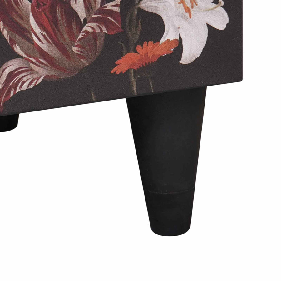 Nachtkastje Multikleur 50 x 33 x 60 cm Massief Mango Hout