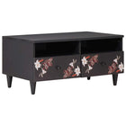 Salontafel 80x54x40 cm massief mangohout multikleur