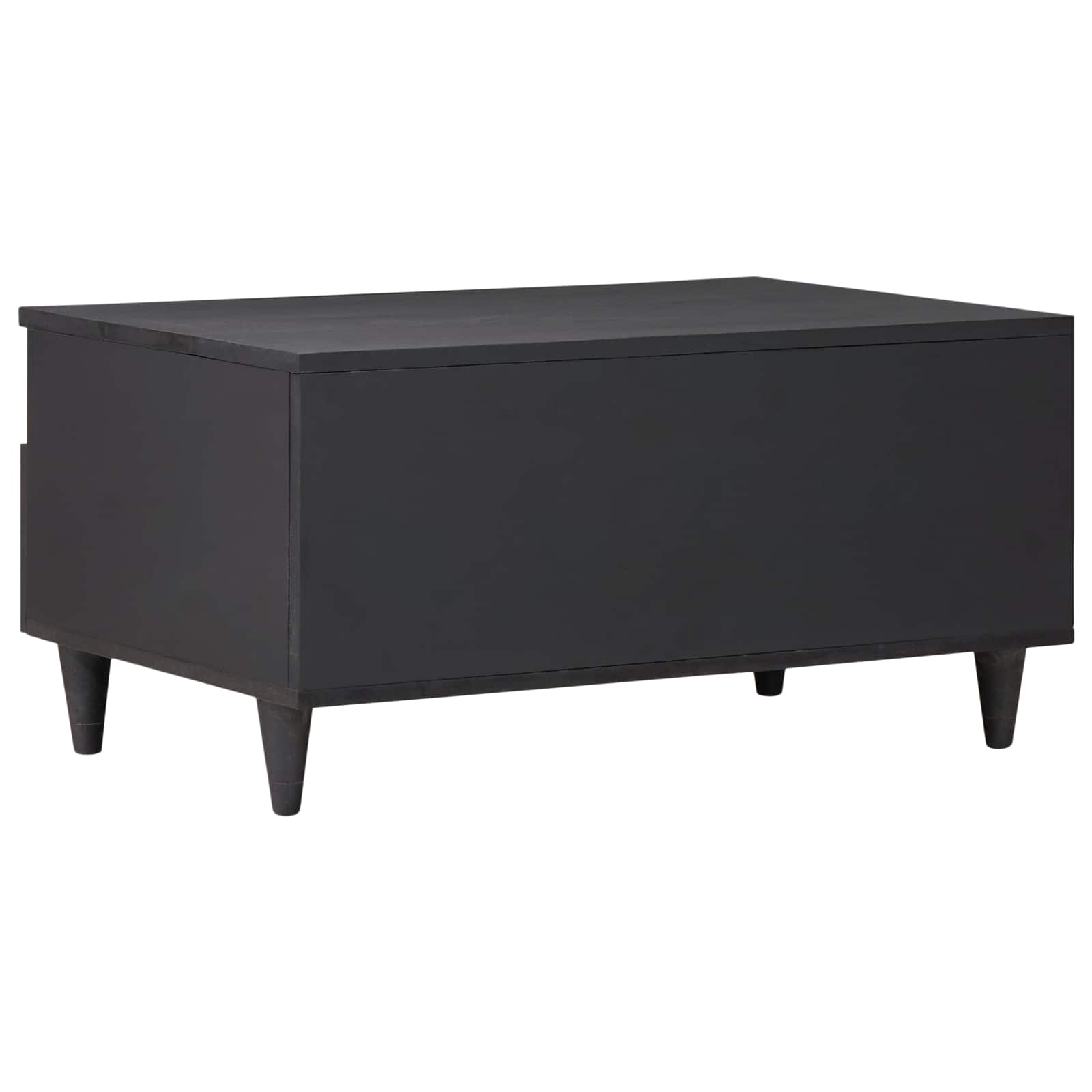Salontafel Multikleur 80 x 54 x 40 cm Massief Mango Hout