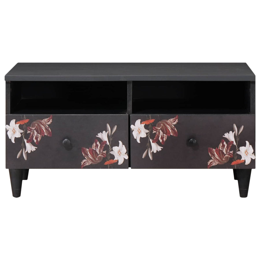 Salontafel Multikleur 80 x 54 x 40 cm Massief Mango Hout