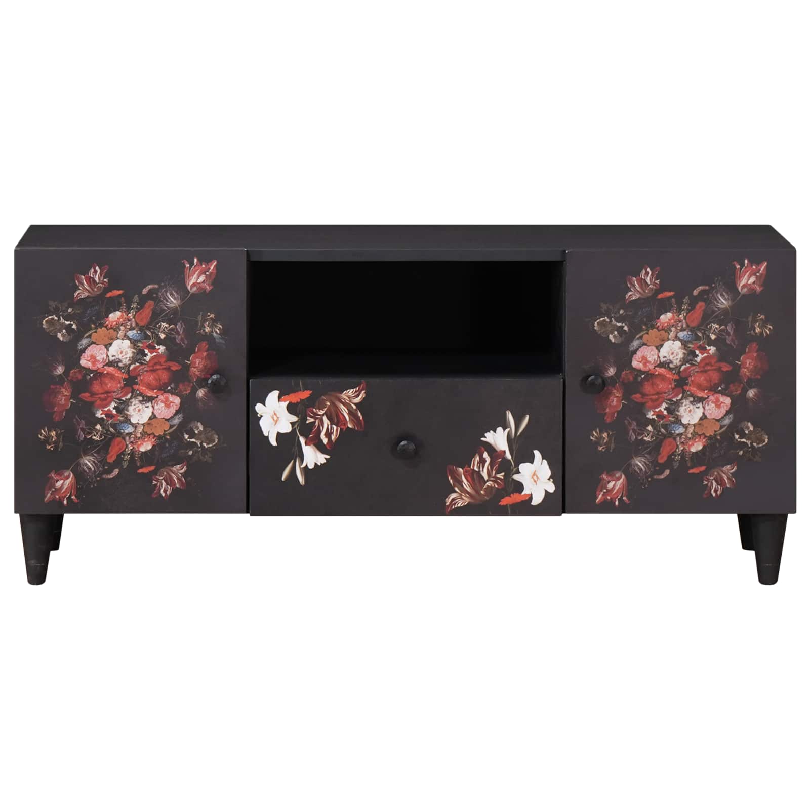 Opslagkasten Multikleur 105 x 33,5 x 46 cm Massief Mango Hout