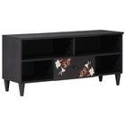 Opslagkast 100x33,5x46 cm massief mangohout multikleur