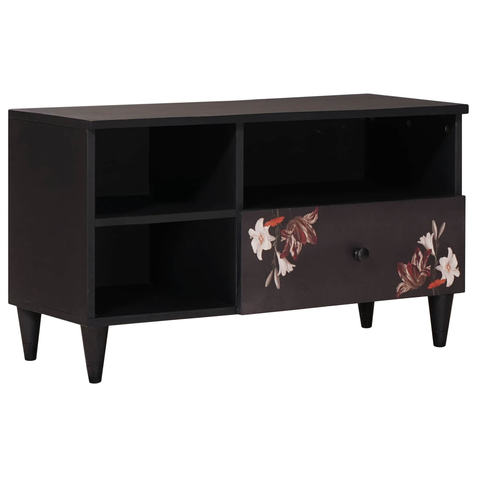 Opslagkasten Multikleur 80 x 33,5 x 46 cm Massief Mango Hout