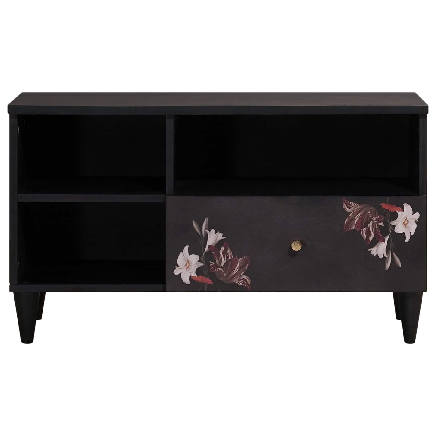 Opslagkasten Multikleur 80 x 33,5 x 46 cm Massief Mango Hout