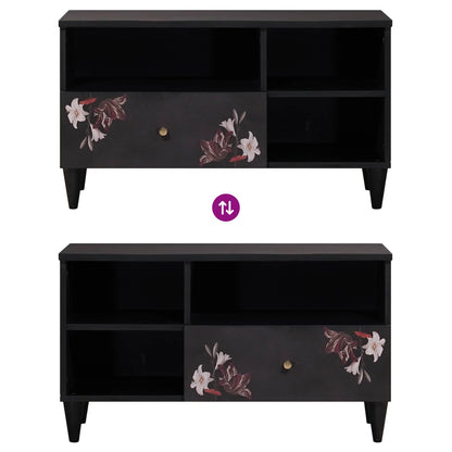 Opslagkasten Multikleur 80 x 33,5 x 46 cm Massief Mango Hout