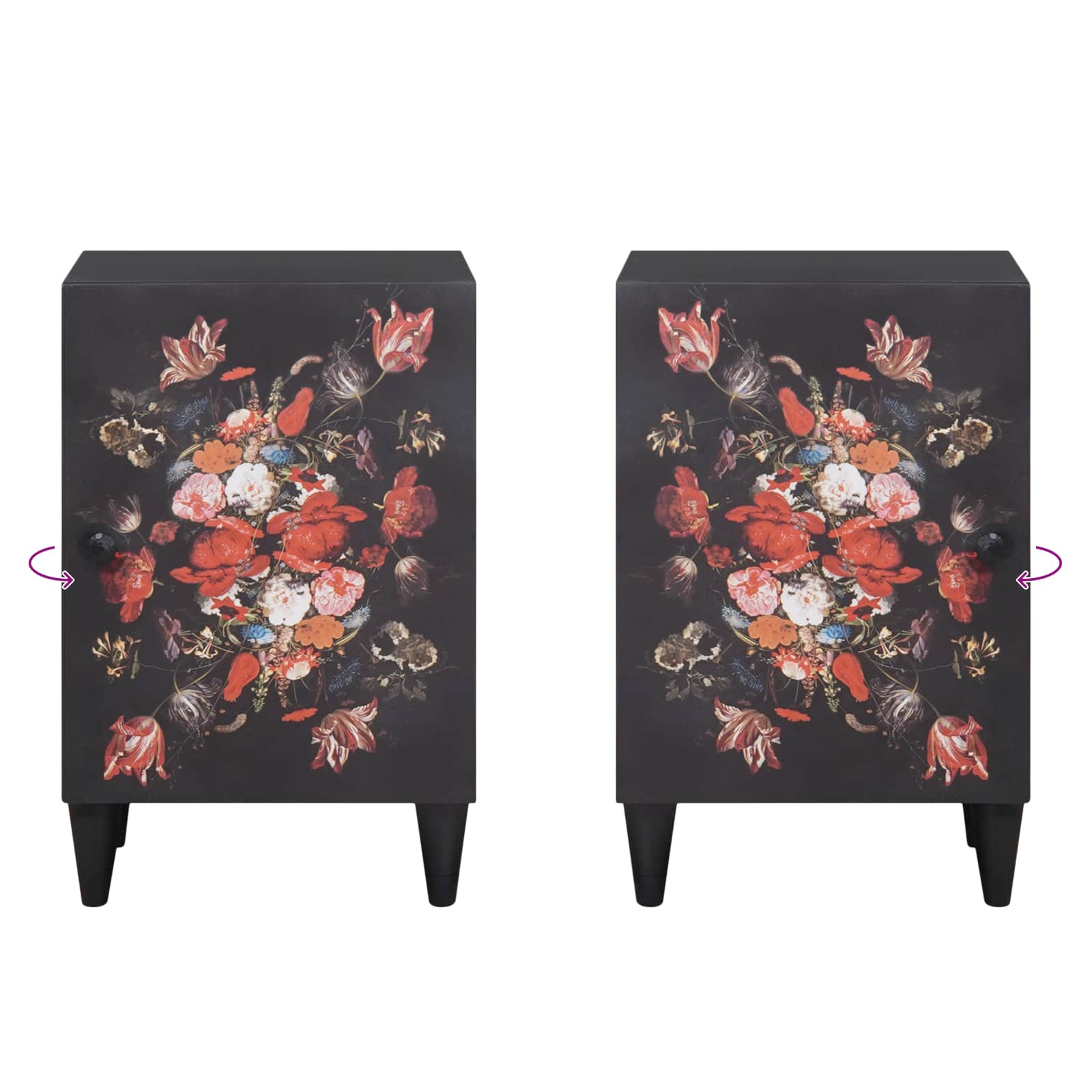 Badkamerkast Multikleur 38 x 33,5 x 58 cm Massief Mango Hout
