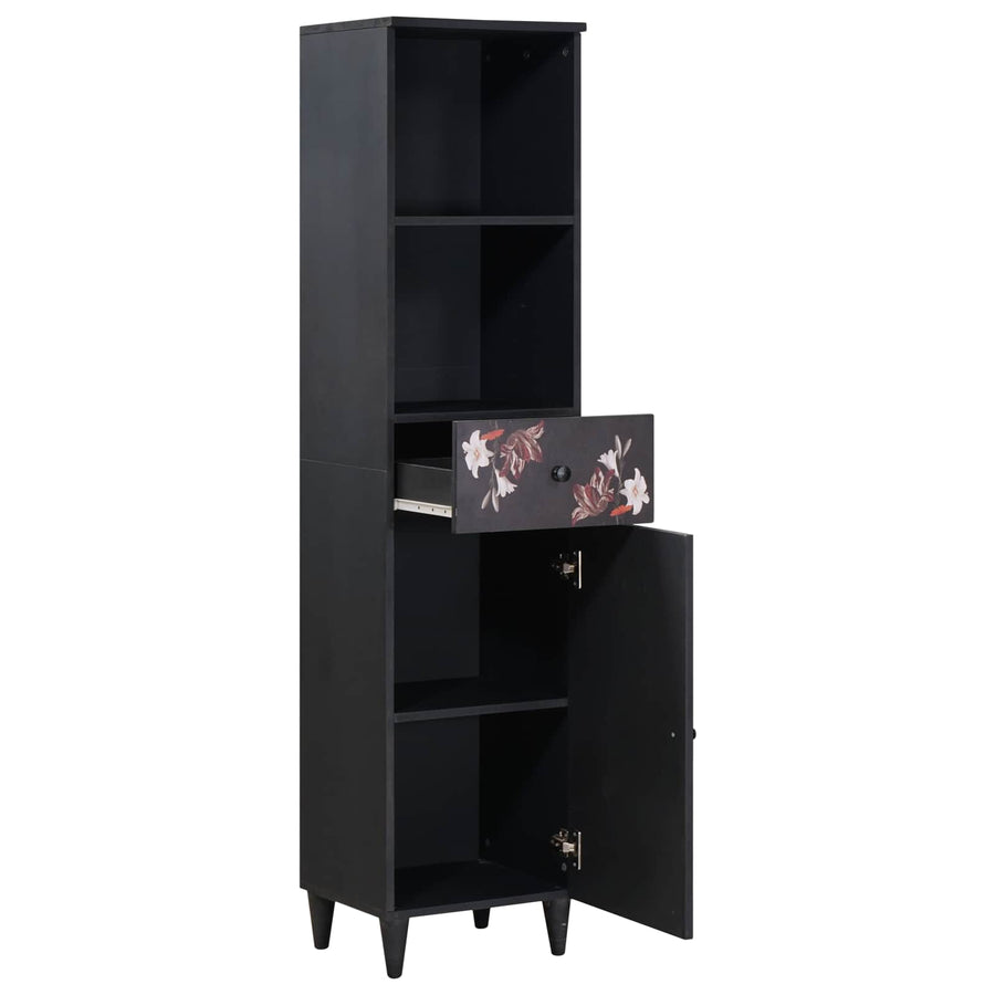 Badkamerkast Multikleur 38 x 33,5 x 160 cm Massief Mango Hout
