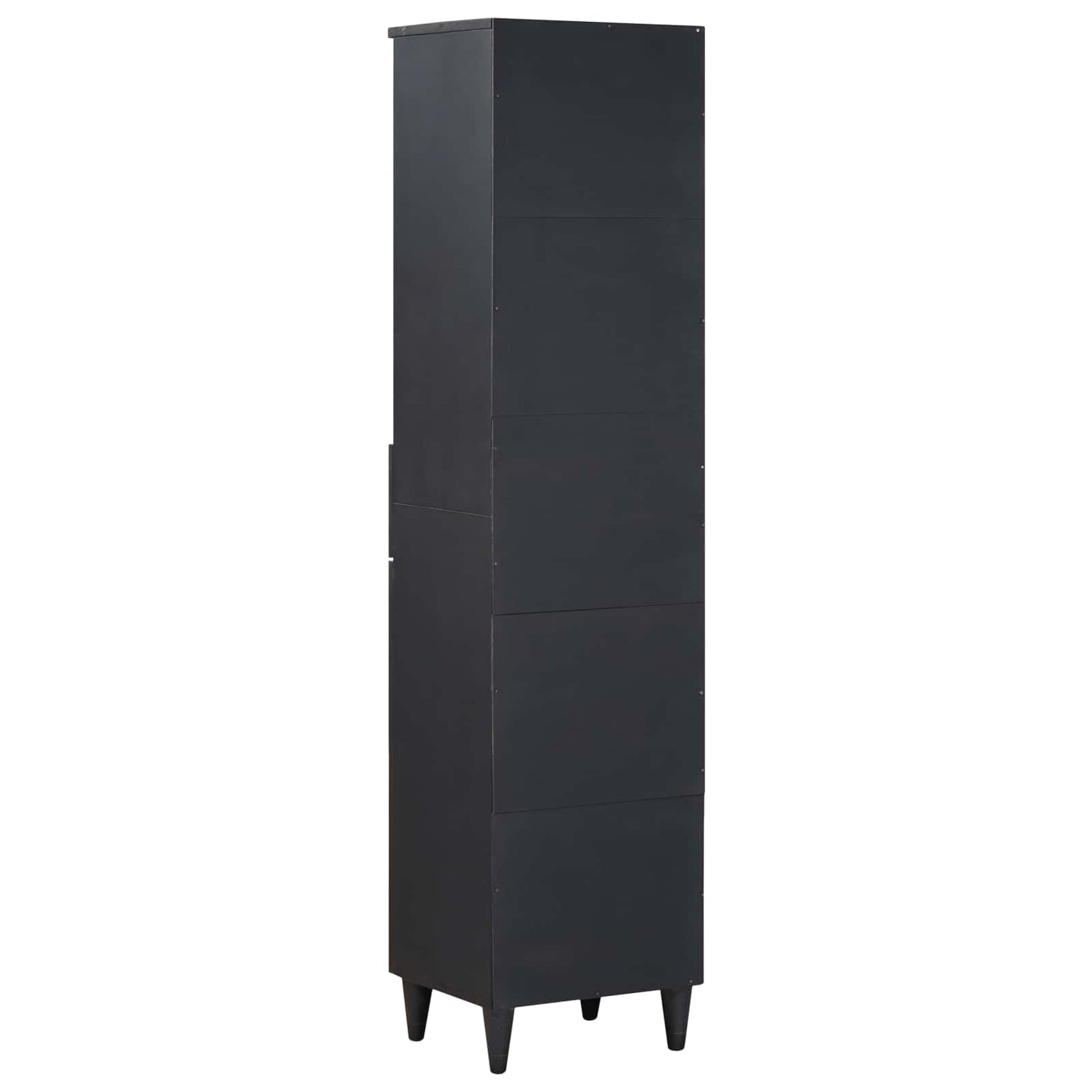 Badkamerkast Multikleur 38 x 33,5 x 160 cm Massief Mango Hout