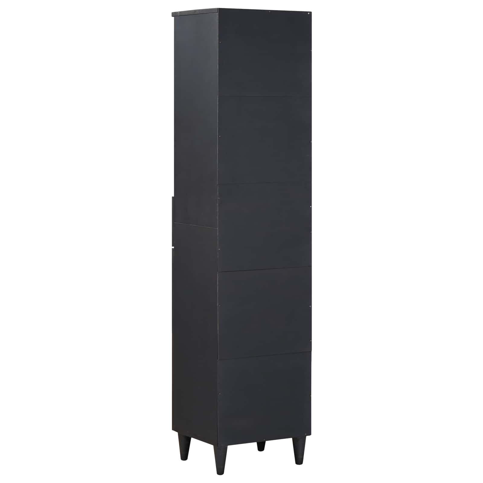 Badkamerkast Multikleur 38 x 33,5 x 160 cm Massief Mango Hout