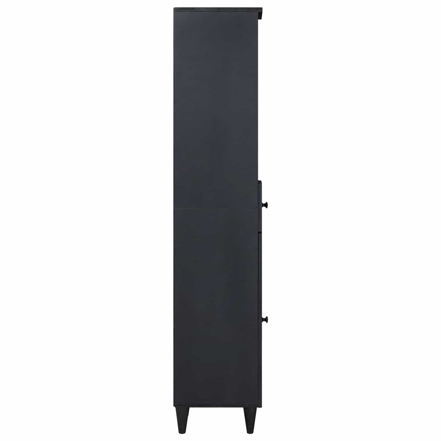 Badkamerkast Multikleur 38 x 33,5 x 160 cm Massief Mango Hout