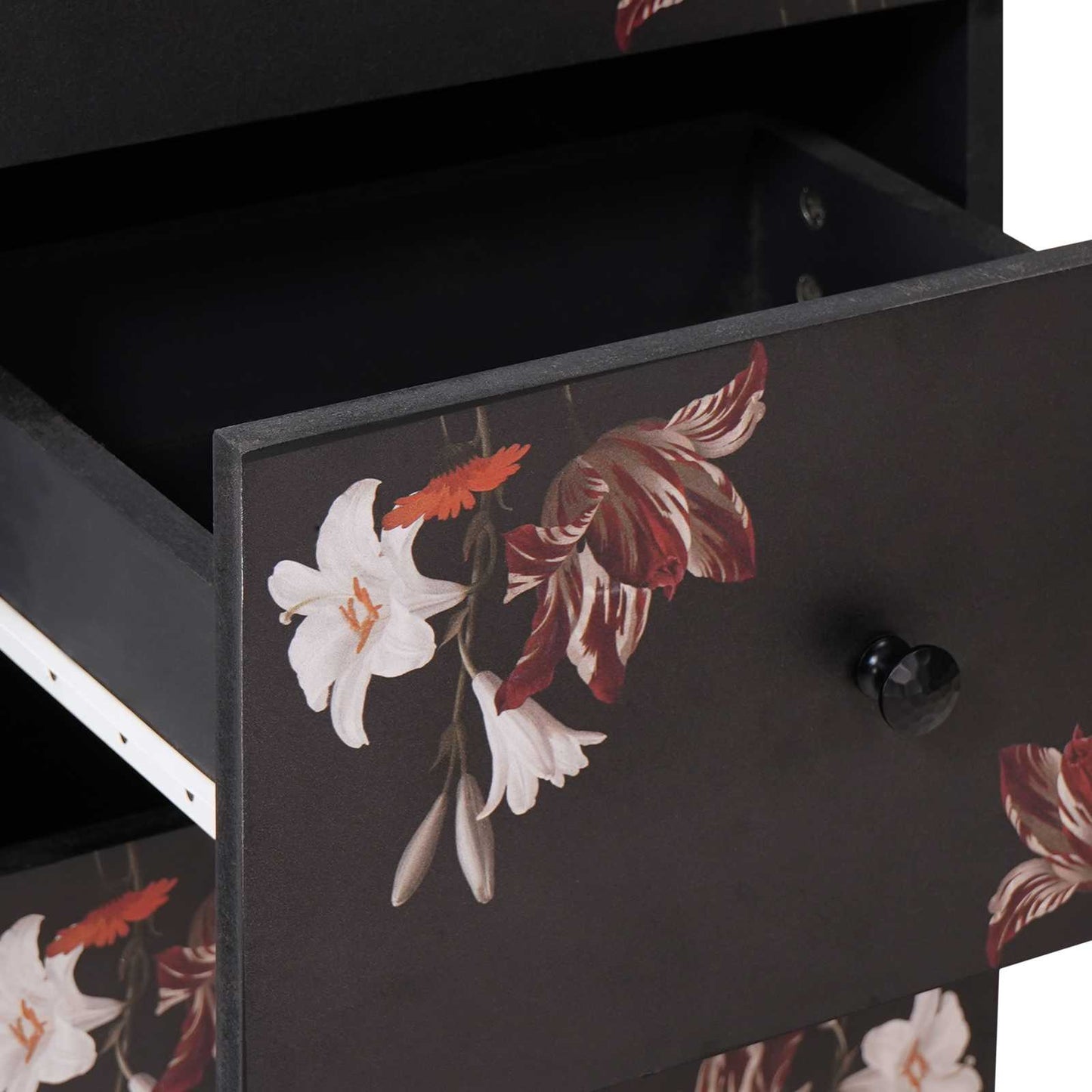 Opslagkasten Multikleur 40 x 33,5 x 75 cm Massief Mango Hout
