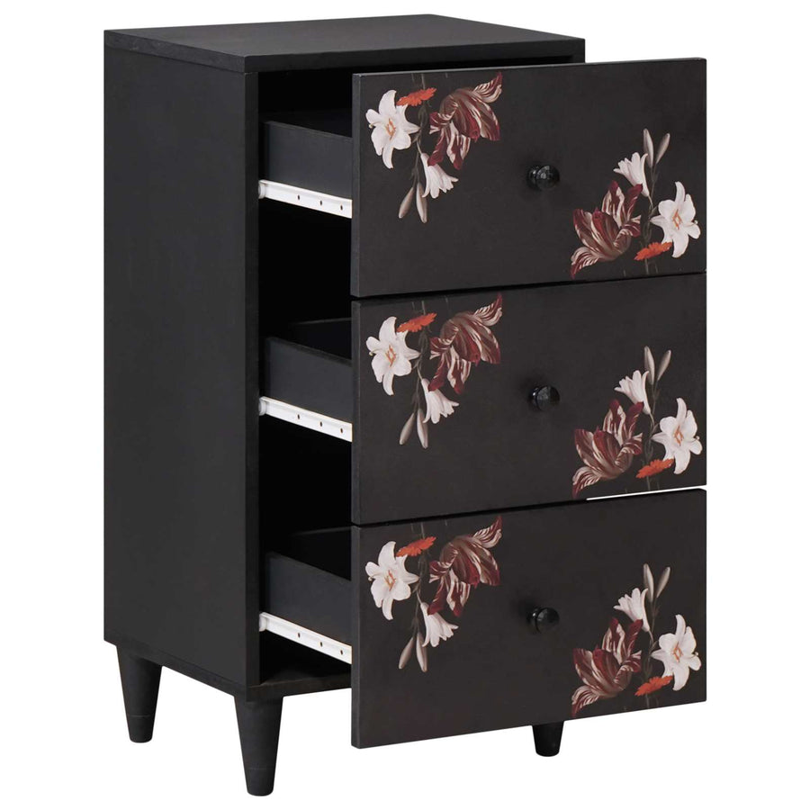 Opslagkasten Multikleur 40 x 33,5 x 75 cm Massief Mango Hout